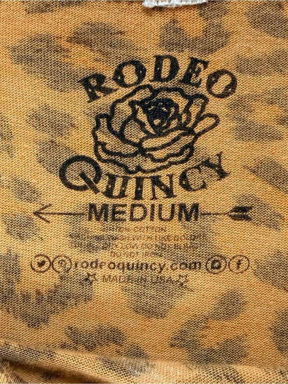 Rodeo Quincy Isa Rosita Leopard Tee - Picture 3 of 7